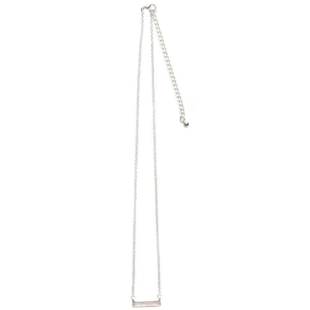NWT The2Bandits Silver Plated Athens Necklace